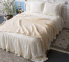 Our off white linen bed valance with ruffles, the perfect addition to complete your bedding set.Whether you're looking to enhance the aesthetics of your bedroom, our optical white bed valance is a perfect choice.