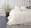 Introducing the off white linen duvet cover set - the perfect way to update your bedroom style and improve the quality of your sleep.