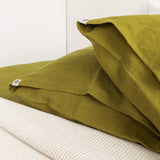 Mix and match the colours of the pillow sham boldly and create a unique atmosphere in your home. The natural linen fabric is hard-wearing and lasts for many years, so this cover will delight you for a long time and add an irreplaceable natural charm to your home.