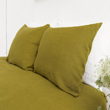 Mix and match the colours of the pillow sham boldly and create a unique atmosphere in your home. The natural linen fabric is hard-wearing and lasts for many years, so this cover will delight you for a long time and add an irreplaceable natural charm to your home.