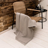 Rustic heavy linen throw designed to renew your bed with an extra touch of uniqueness, coziness and charm.
Whether draped elegantly over your bed as a bedspread or wrapped snugly around you on chilly nights, it's versatile enough to suit your needs.