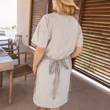 Whether you're a seasoned chef or an aspiring home cook, our linen aprons are sure to elevate your culinary experience. Explore our diverse range of styles and discover the apron that complements your personal taste and kitchen decor.