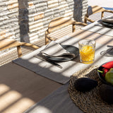 Discover The Linen Valley's rustic linen placemats, which combines everyday luxury with sustainable elegance, where natural linen completely transforms and enhances your table setting.