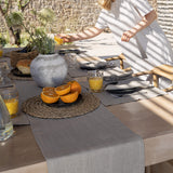 Give your table a touch of distinction and decoration with our rustic unbleached linen table runner. Use the table runner on its own or combine it with a linen tablecloth, placemats or napkins.