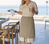 Whether you're a chef or a home cook, our linen aprons will improve your culinary experience. Explore variety of aprons styles, from classic neutrals to vibrant hues, and discover the apron that complements your personal taste and kitchen decor.