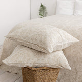 Sometimes it takes just a small detail to make a home interior complete, perfect and unique. And that little detail could be our royal floral pattern linen pillow sham with zipper.