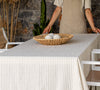 Listen to your wishes and dreams and give your dining area a new character with our striped linen tablecloth in an easy and stylish way. Our linen tablecloths are made from high quality natural linen and are designed to last you a long time and to suit a variety of interior styles.