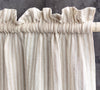 Our rod pocket striped linen curtains are designed and made to give your home a unique and timeless charm, and no matter the style of your home, linen can fit into any interior.