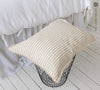 Our striped linen pillows will add a touch of elegance and style to your bedroom.