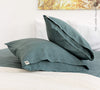 Sometimes it takes just a small detail to make a home interior complete, perfect and unique. And that little detail could be our teal blue linen pillow sham.