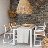 Give your table a touch of distinction and decoration with our unbleached linen table runner. Use the table runner on its own or combine it with a linen tablecloth, placemats or napkins.