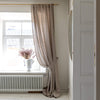 Our natural unbleached linen curtain tie-back is the perfect solution for keeping your curtains looking neat and stylish. Made from the highest-quality European linen, they offer durability and a luxurious feel.