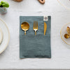 Rustic Unbleached linen cutlery holder will make your table setting look neat and tidy. Decorative cutlery pouch can be paired with table napkins or other table linens, mixed or matched.