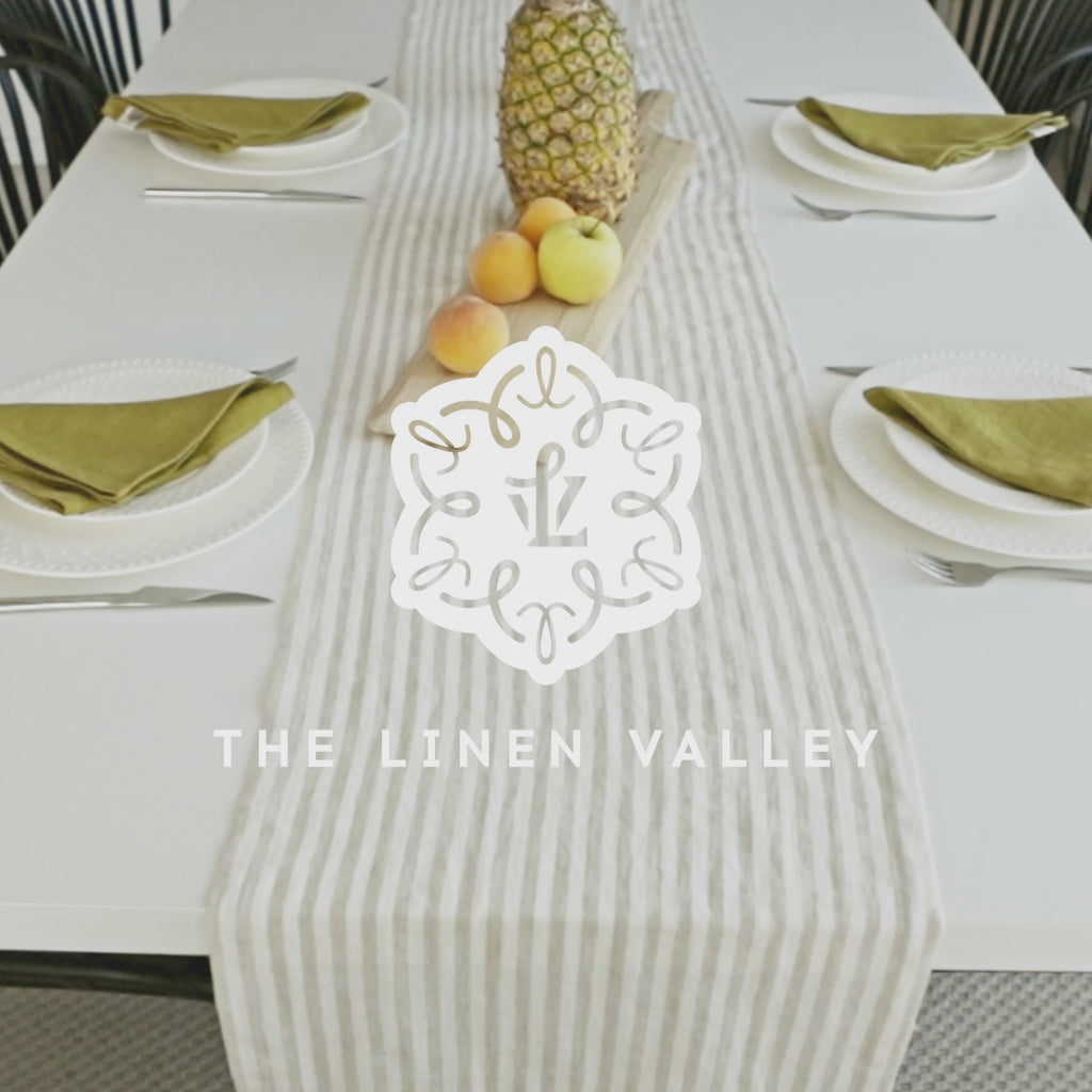 Introducing our olive green linen napkins set, designed to elevate your dining experience with a touch of warmth and charm. Crafted with care, these napkins are the perfect companions for your culinary adventures.
