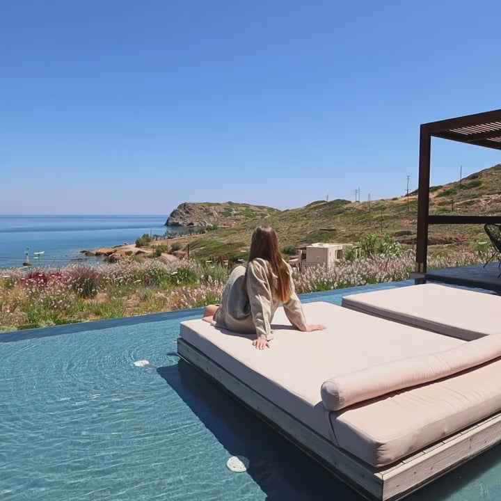 Wrap yourself in our rustic unbleached natural linen bathrobe and enjoy the exceptional comfort and elegance and breathability of natural linen.