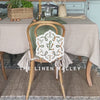 Our linen slipcovers offer both practicality and aesthetic appeal. The covers will protect dining chairs from spills and stains, also enhance the visual appeal of your space with their timeless natural style. Slipcovers will simply change your chairs' appearance and provide an elegant solution.
