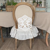 Our Antique white linen slipcovers offer both practicality and aesthetic appeal. The covers will protect dining chairs from spills and stains, also enhance the visual appeal of your space with their timeless natural style. Slipcovers will simply change your chairs' appearance and provide an elegant solution.