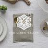 Rustic Unbleached linen cutlery holder will make your table setting look neat and tidy. Decorative cutlery pouch can be paired with table napkins or other table linens, mixed or matched.