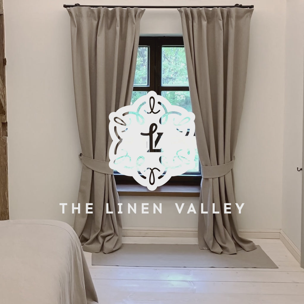 Our heavy rustic linen curtains are designed and made to give your home unique and timeless charm. Linen curtains would complement interiors from minimalistic, Scandinavian or modern to Mediterranean or classical style.