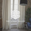 Lined off white linen curtain with lining, designed and made to provide maximum protection from the sun and heat coming through the window. Natural thermoregulatory properties of linen will help you to create comfortable atmosphere at home.