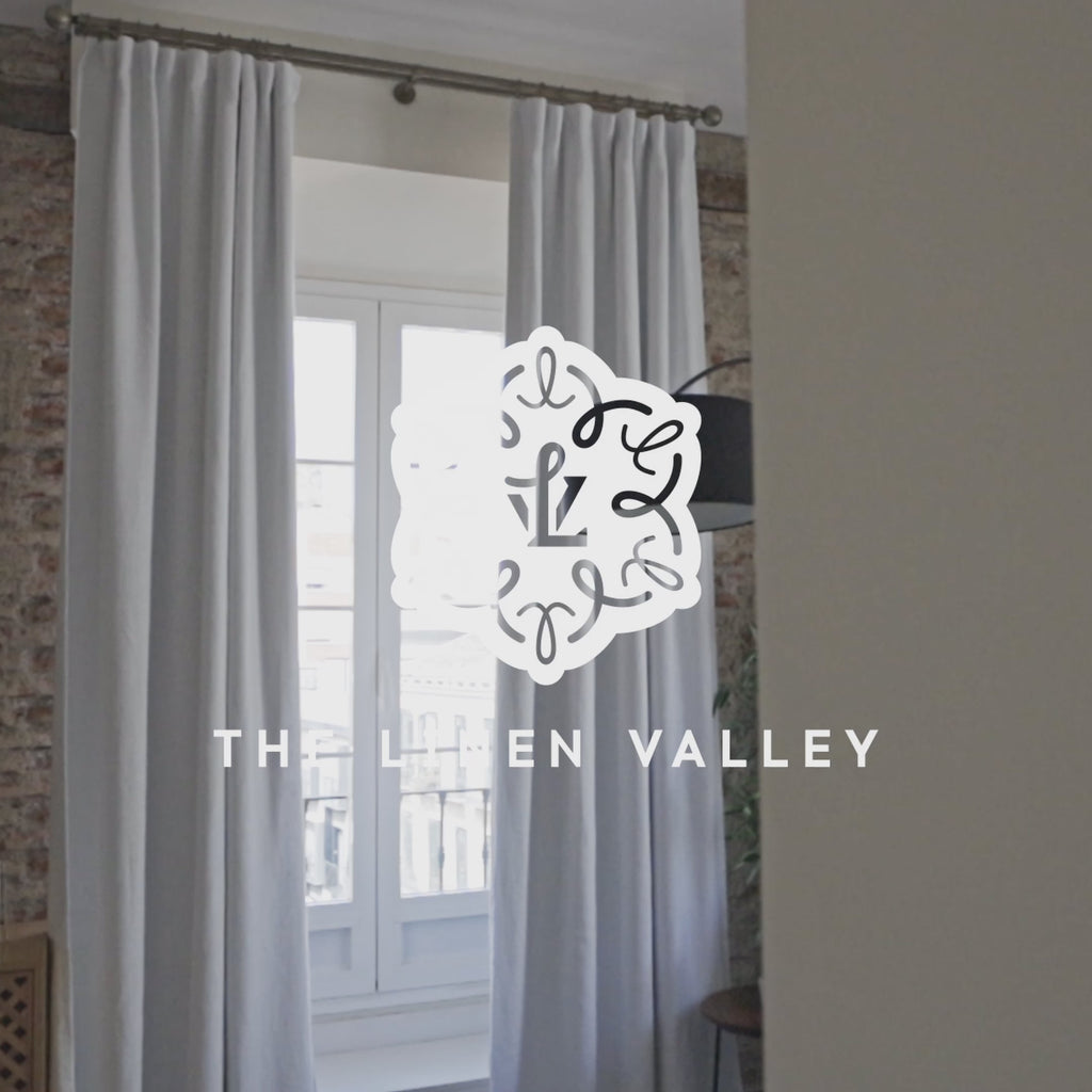 Blackout optical white linen curtains provide complete privacy and maximum protection from sunlight and artificial light sources. Our blackout linen curtains are ideal for bedroom, living room or any other area providing you both privacy and relax.