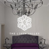 The deep purple linen bedspread has been carefully designed to suit a wide range of interior styles and to blend perfectly in both classic and contemporary home spaces.