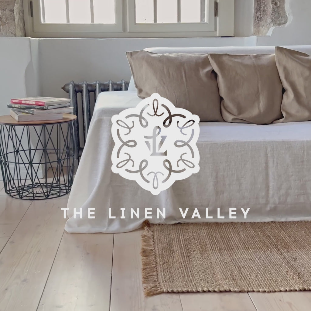 Sometimes just a small detail makes home interior complete, perfect and unique. That little detail could be our heavy rustic linen throw pillow. Mix and match the colours of the pillow shams and create a unique atmosphere at home.