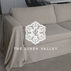 This natural linen cover enhance your decor, but it also serves as a shield against the playful antics of your beloved pets, safeguarding your couch from any potential damage.