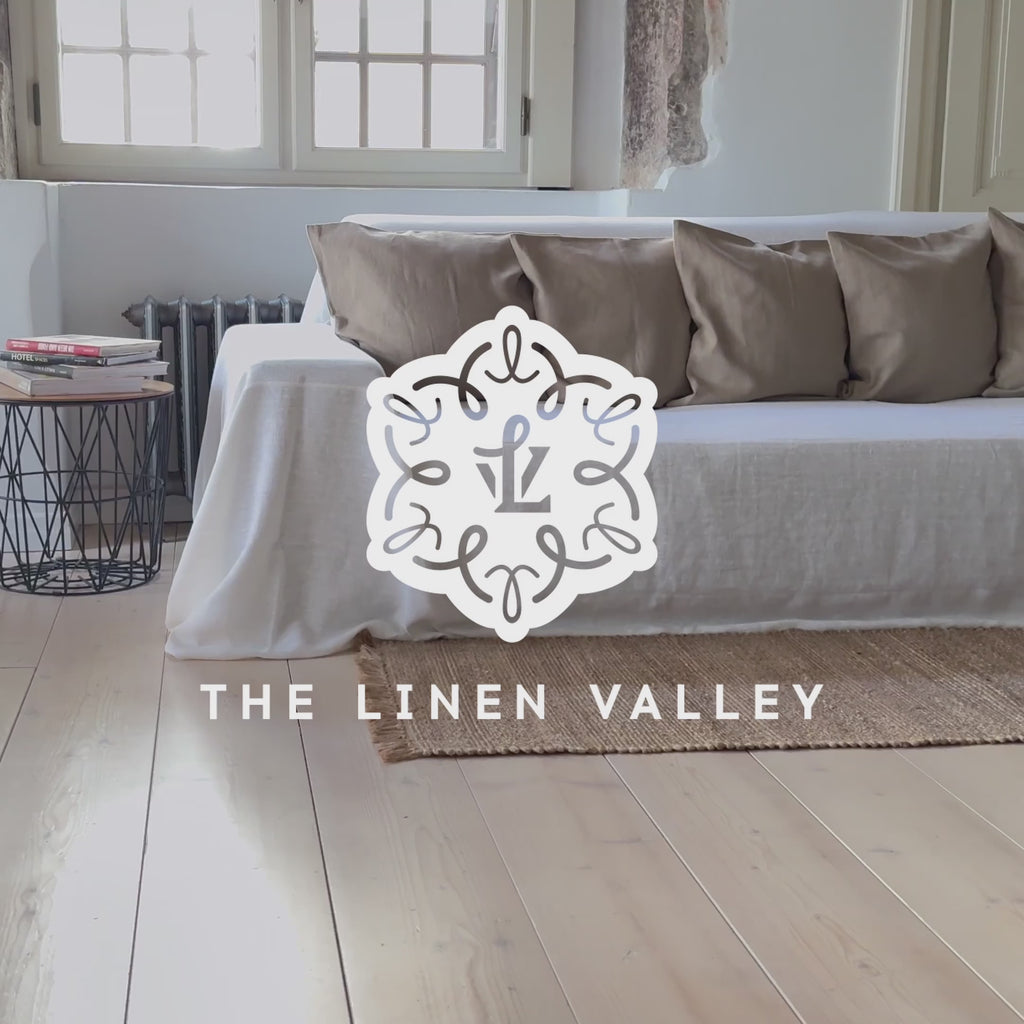Choosing optical white colour for your couch cover not only offers protection but also brings a timeless elegance to your home interior.