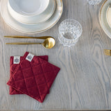 LINEN TABLE coasters set