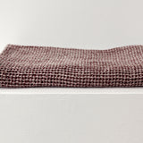 Linen burgundy waffle towel - Velvet Valley