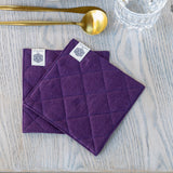 LINEN TABLE coasters set