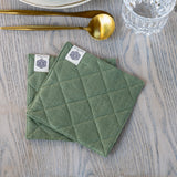 LINEN TABLE coasters set