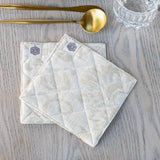 LINEN TABLE coasters set