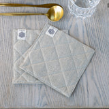 LINEN TABLE coasters set