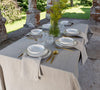 Rustic Unbleached Linen Tablecloth