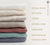 NATURAL UNBLEACHED linen pillow case