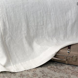 Custom order for Nisha - ANTIQUE white linen bedspread