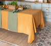 Cinnamon linen tablecloth would give your dining area a new character and style. Our linen tablecloths are made from the highest quality European linen and are designed for a long lasting.