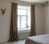 Rustic Heavy Linen Curtain (1 pcs)