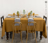 Cinnamon linen tablecloth would give your dining area a new character and style. Our linen tablecloths are made from the highest quality European linen and are designed for a long lasting.