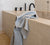 Custom order- UNBLEACHED natural linen bath towel
