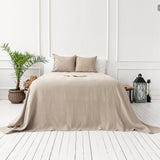 Custom order for Nisha - RUSTIC linen bedspread - The Linen Valley