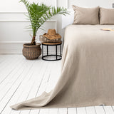 Custom order for Nisha - RUSTIC linen bedspread - The Linen Valley