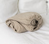 The natural unbleached linen color of this linen fitted sheet adds a touch of warmth and elegance to any bedroom decor.