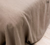 Rustic heavy unbleached linen bedspread has been carefully designed to suit a wide range of interior styles and blend perfectly in both classic and contemporary home spaces. Our linen bedspreads are extremely versatile.