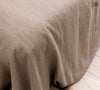 RUSTIC heavy linen bedspread