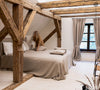 Rustic heavy unbleached linen bedspread has been carefully designed to suit a wide range of interior styles and blend perfectly in both classic and contemporary home spaces. Our linen bedspreads are extremely versatile.