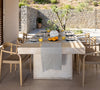 Rustic Unbleached Linen Table Runner