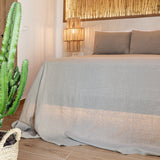 Custom order for Nisha - RUSTIC linen bedspread - The Linen Valley